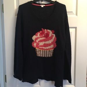 Xhilaration Cute Cupcake Sweater SZ  XL